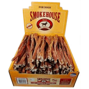 Wholesale Smokehouse Bully Sticks (12'' Long; 100-Box)